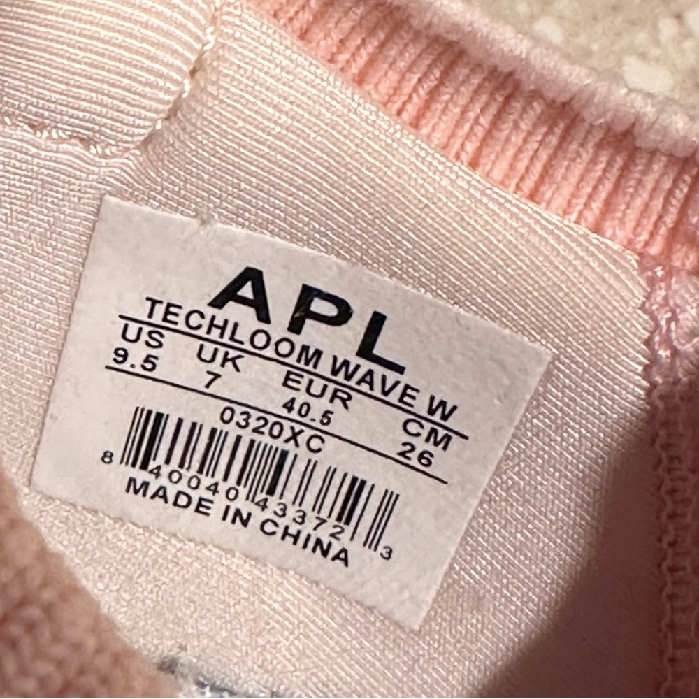 APL (Athletic Propulsion Labs) Women's TechLoom Wave Sneakers Pink/White 9.5 - Picture 3 of 12